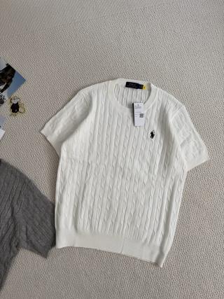 Ralph Lauren Cable Knit Short Sleeve Sweater