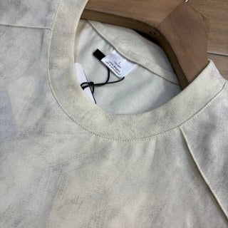 Ralph Lauren T-shirt Washed Ribbed Neck Short Sleeve Tee