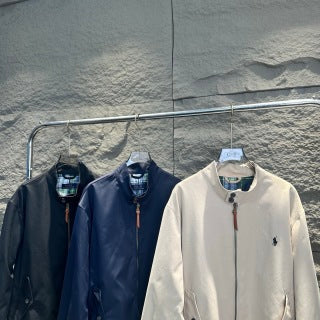 Ralph Lauren Outerwear Stand-Collar Zip Jacket