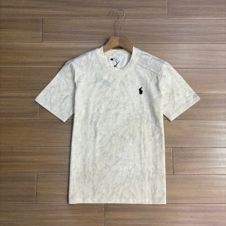 Ralph Lauren T-shirt Washed Ribbed Neck Short Sleeve Tee