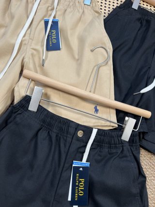 Ralph Lauren Pants Cotton Drawstring Casual Shorts