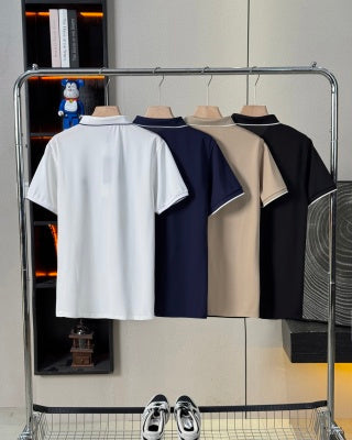 Ralph Lauren Contrast Trim Cotton Polo Shirt