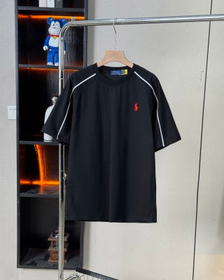 Ralph Lauren T-shirt Raglan Stripe Pony Logo Oversized Tee