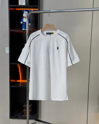 Ralph Lauren T-shirt Raglan Stripe Pony Logo Oversized Tee