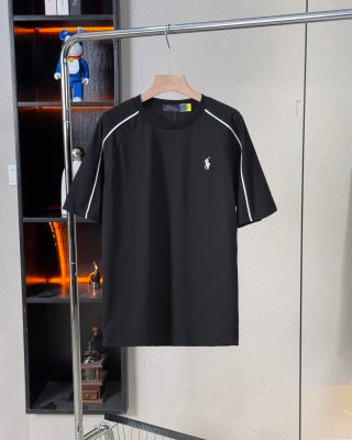 Ralph Lauren T-shirt Raglan Stripe Pony Logo Oversized Tee