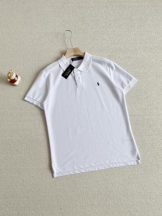 Ralph Lauren Custom Slim Cotton Mesh Polo Shirt