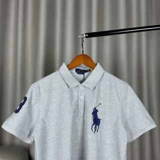 Ralph Lauren Polo Shirt Big Pony 03 Sleeve Patch Cotton Piqué Polo