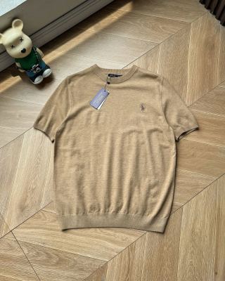 Ralph Lauren T-shirt Cotton Knit Regular Shoulder Crewneck Tee