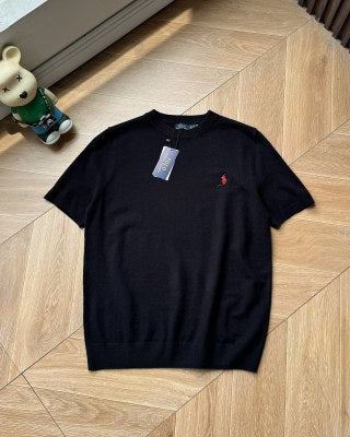 Ralph Lauren T-shirt Cotton Knit Regular Shoulder Crewneck Tee