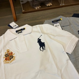 Ralph Lauren Crest Big Pony Cotton Polo Shirt