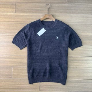 Ralph Lauren T-shirt Textured Knit Crewneck Short Sleeve Tee
