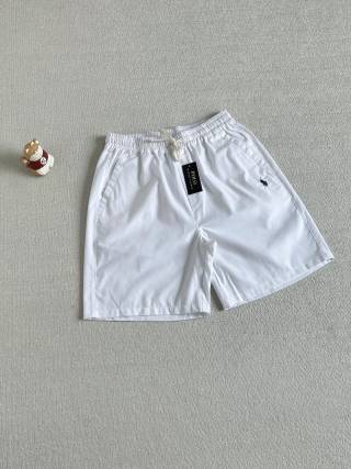 Ralph Lauren Pants Linen Embroidered Pony Shorts