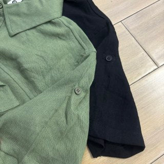 Ralph Lauren Shirt Linen Short Sleeve Utility Button-Up