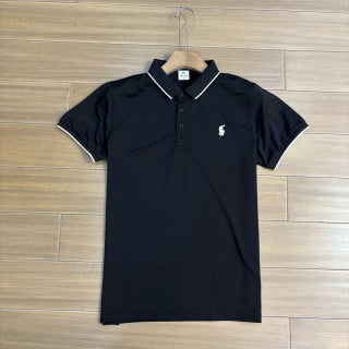 Ralph Lauren Contrast Trim Mesh Polo Shirt