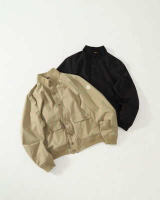 Ralph Lauren Outerwear Abottson Stand-Collar Gabardine Jacket
