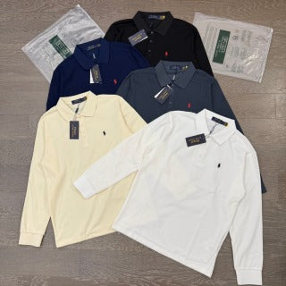 Ralph Lauren Classic Fit Long Sleeve Polo Shirt