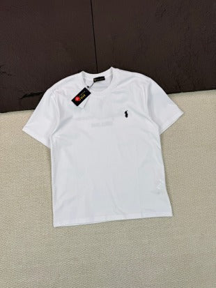 Ralph Lauren T-shirt Back Lettering Pony Logo Crew Neck Tee
